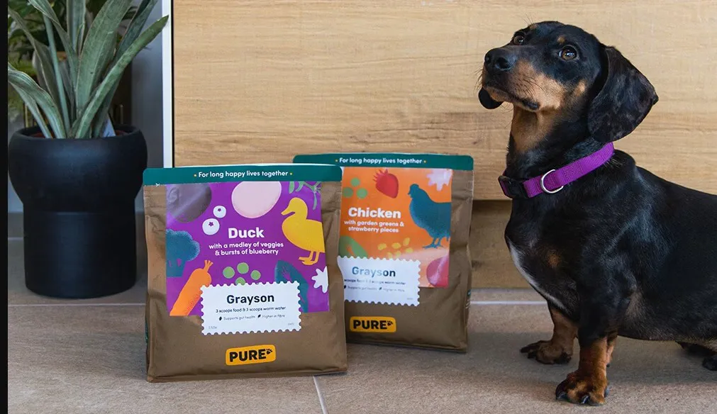 Pure Pet Food Personalised Menus 3