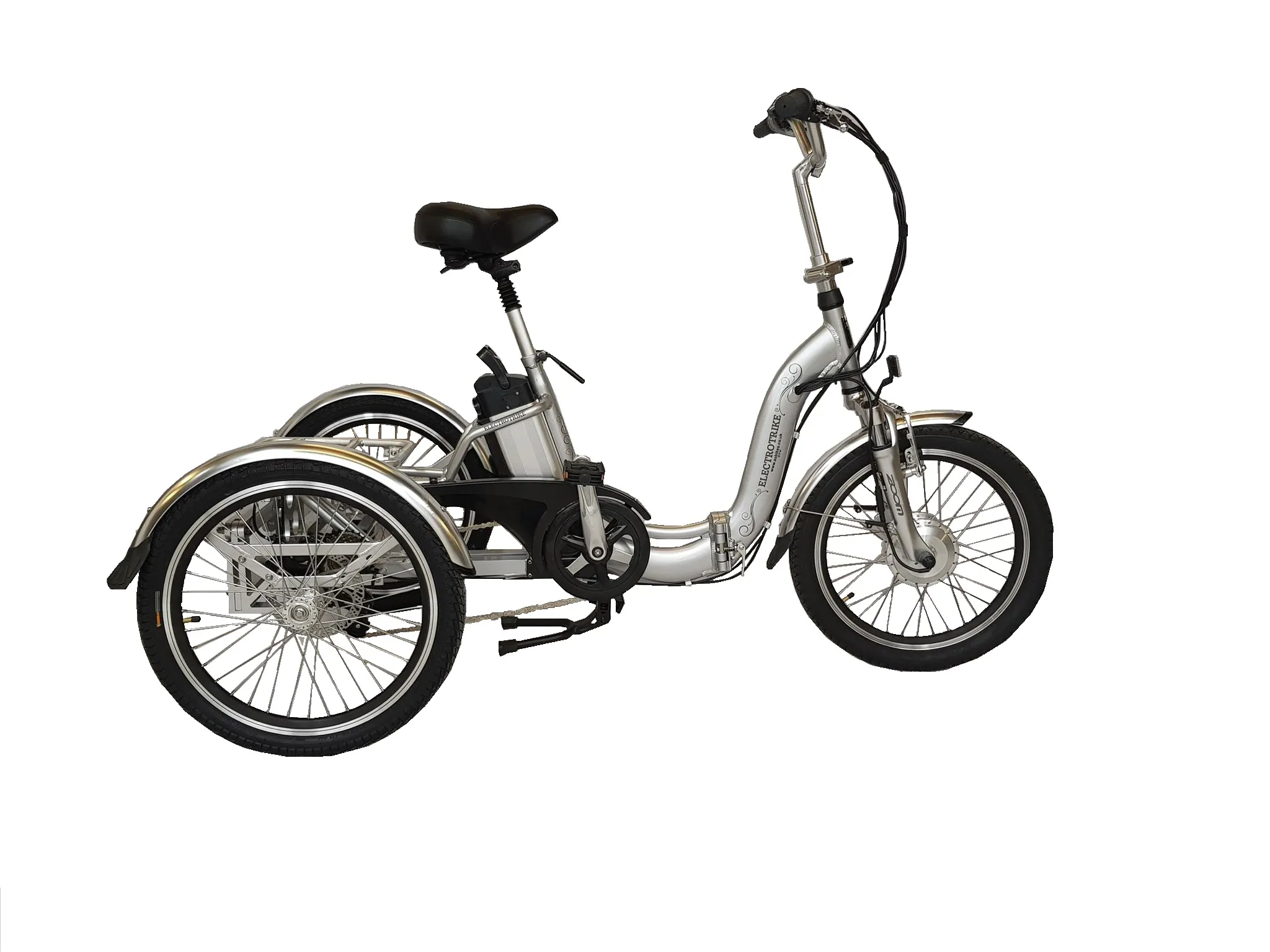 A S Folding Bike Coventry Trike Standing 3 1