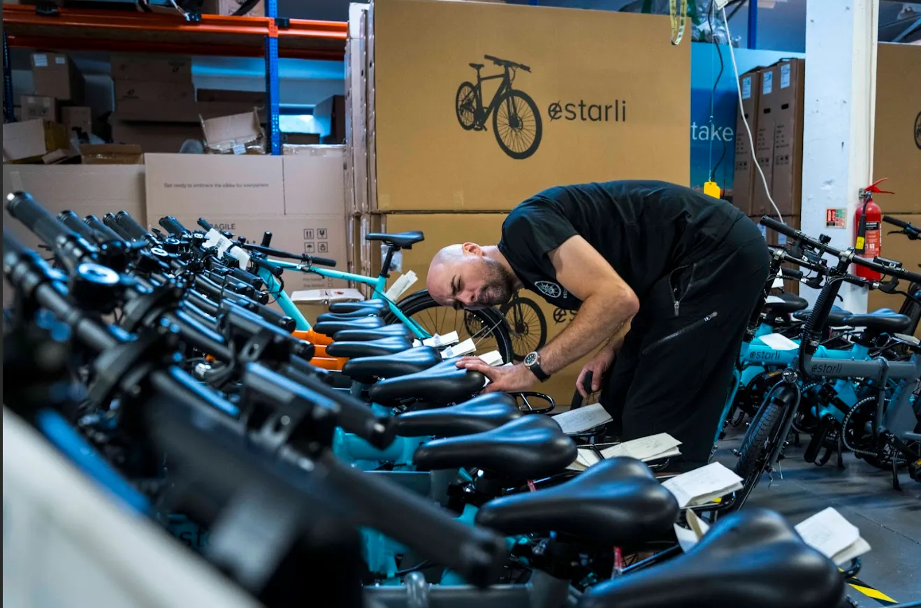 Estarli Folding Bikes UK Factory 4