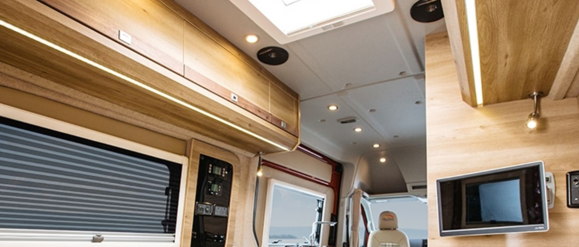 Hillside Hopton Campervan Inside