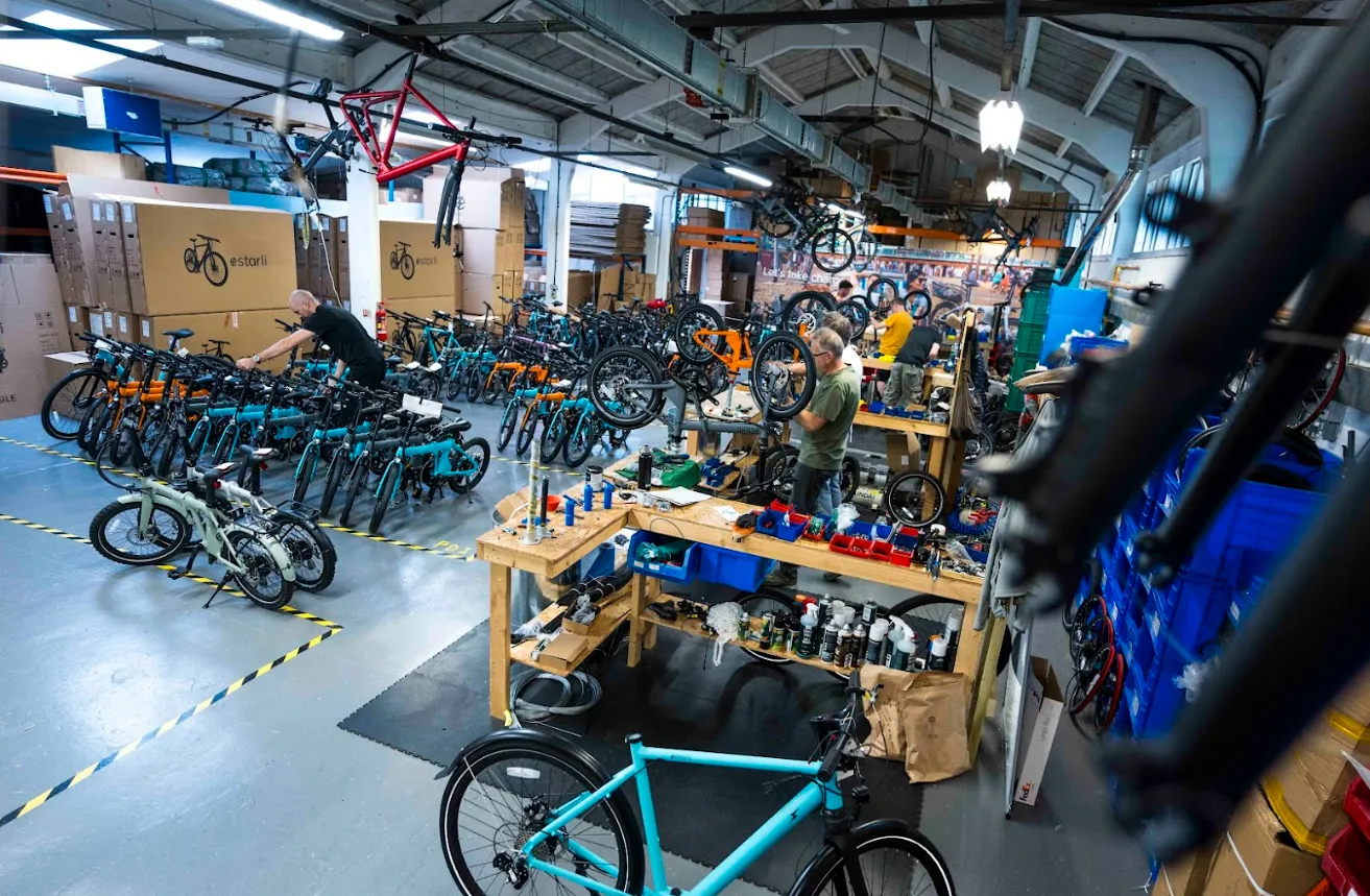 Estarli Folding Bikes UK Factory 2