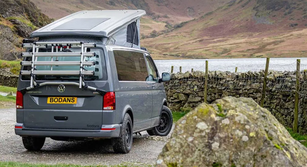 Bodans Pentire Explorer Elevating Roof Campervan Off Grid Exterior View
