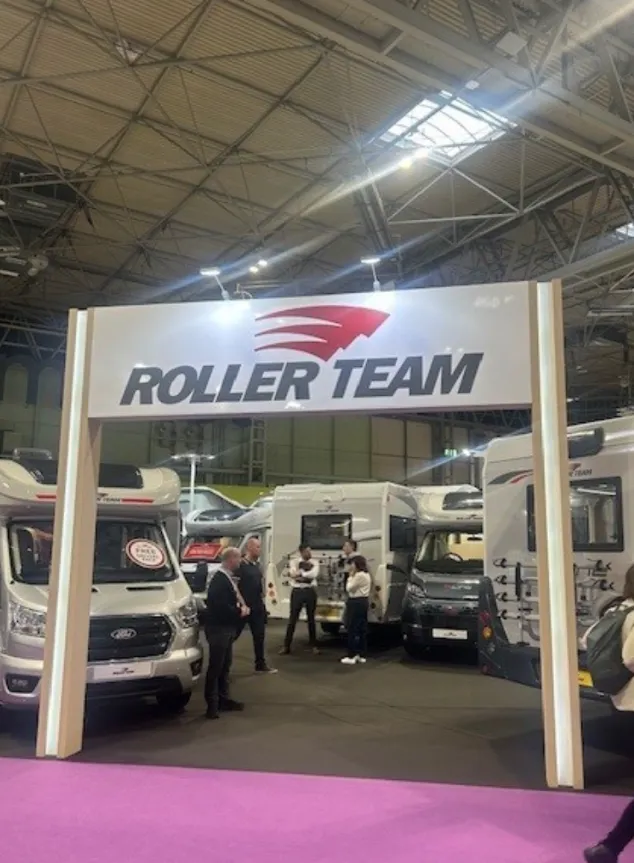 Roller Team Stand Entrance