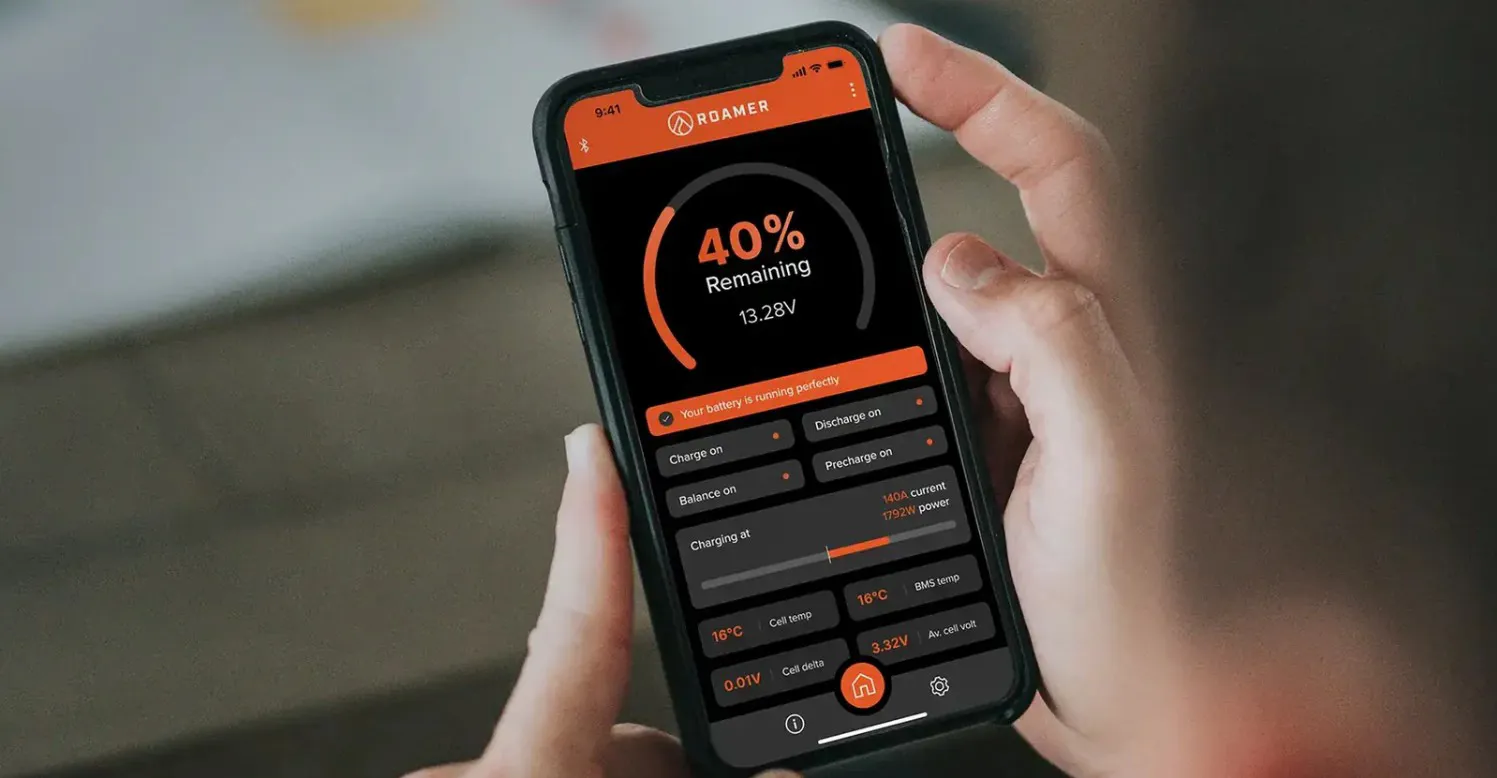 Roamer Batteries App