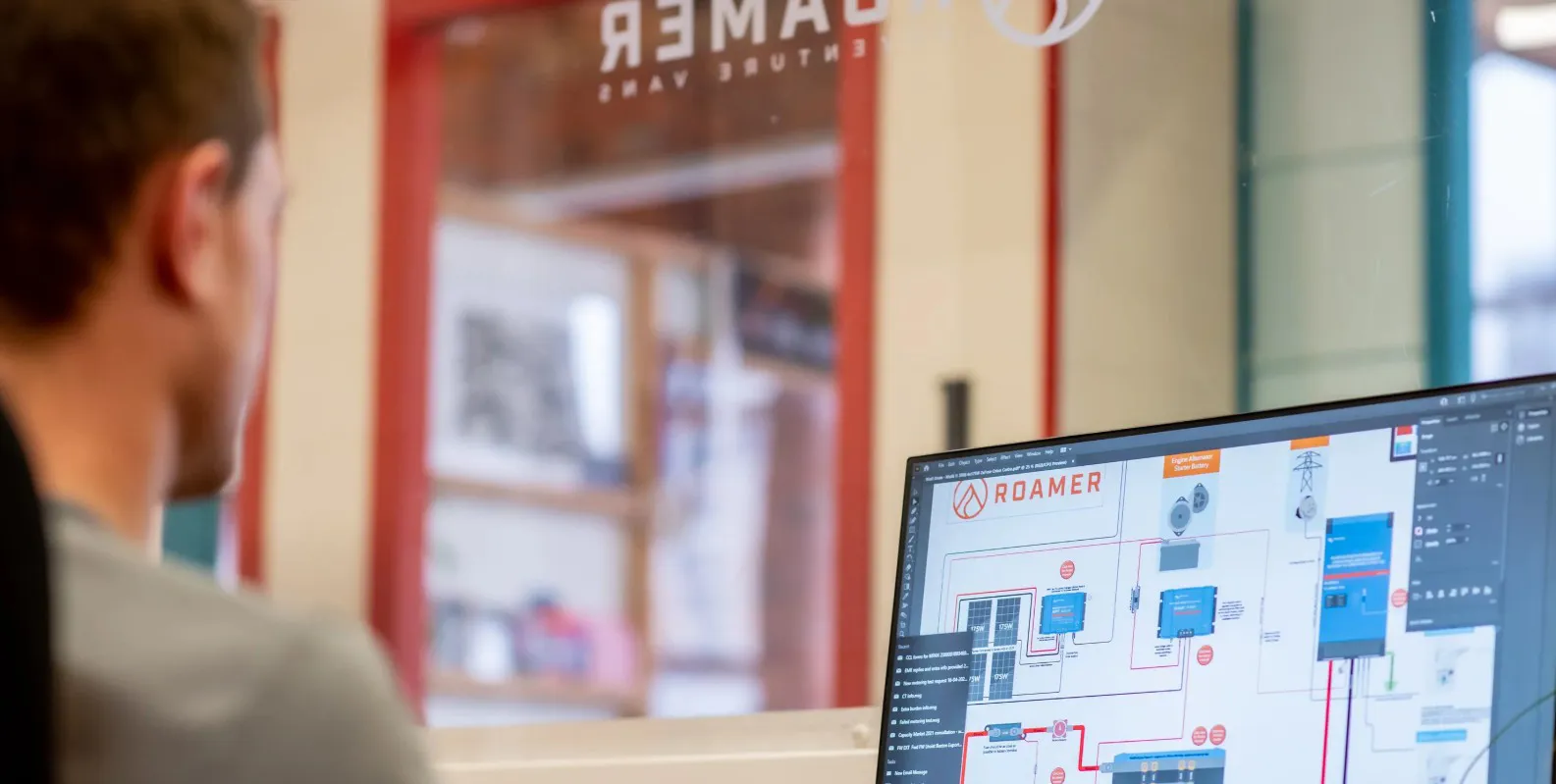 Roamer Batteries Range.Electrical Design