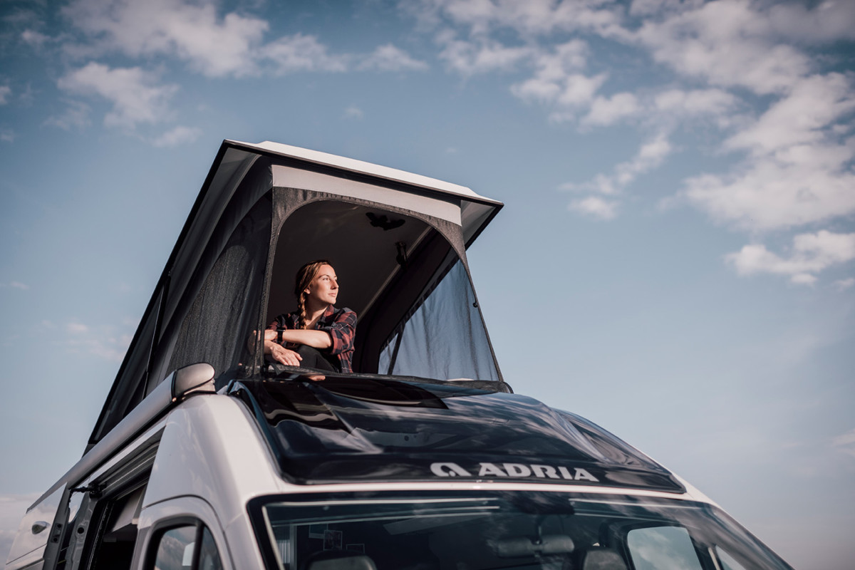 Adria Twin Sports Campervan Exterior Pop Roof