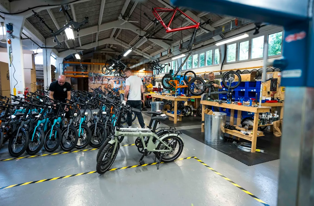Estarli Folding Bikes UK Factory
